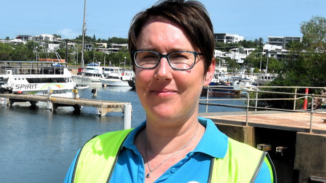 Katherine Winchester, pictured during her NT Seafood Council days, will not become CEO of the Chamber of Commerce NT after all. Picture: Camden Smith