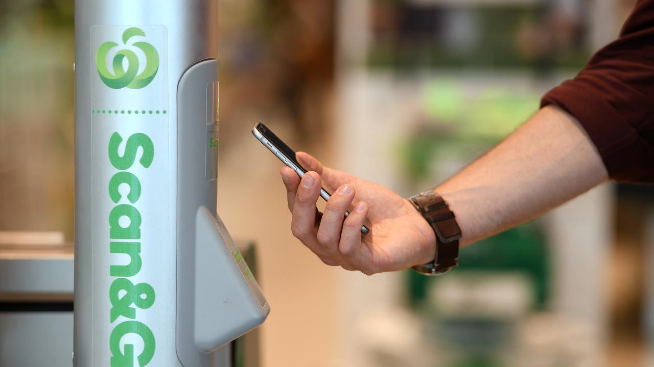 There’s no cash at the new store. Instead customers can pay by card or use the Scan &amp; Go app on their phone.