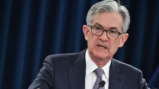 Federal Reserve board chairman Jerome Powell: ‘We will continue to provide the economy the support that it needs for as long as it takes.’ Picture: AFP