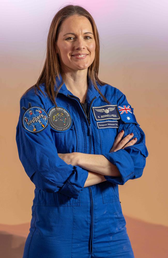 Katherine Bennell-Pegg is Australia’s first female astronaut. Picture: Ben Clark