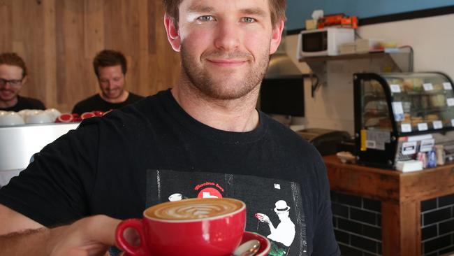 Do we prefer our local baristas such as Mitchell Leach from Balgowlah cafe Bacino.