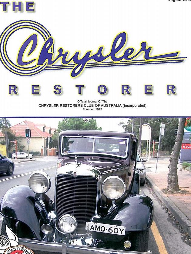 An old Chrysler that has been in the family for four generations.