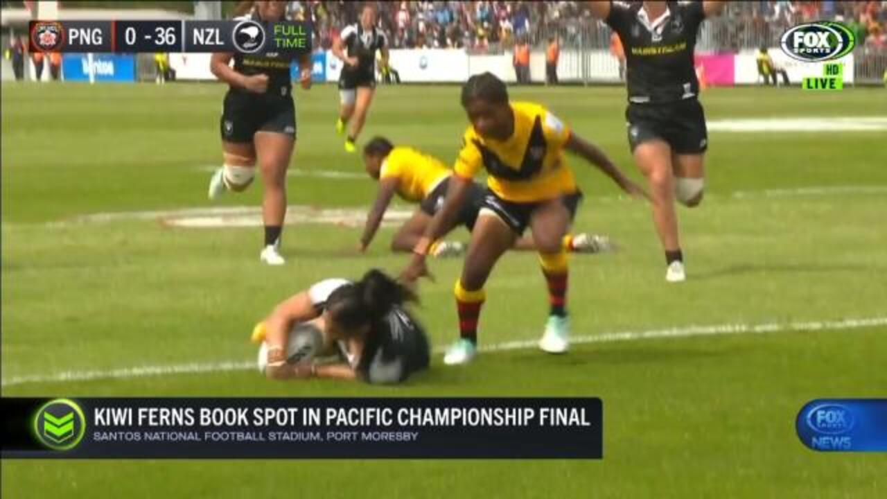 Ferns book Pacific Champs finals spot