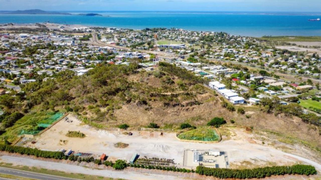 The site of a proposed hydrogen park project on Derby Street, Gladstone.