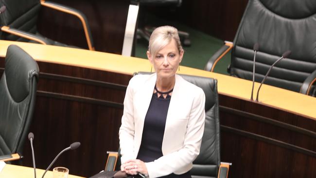 Changes to the state’s electoral act were debated in state parliament Thursday, with Attorney-General Elise Archer said the laws were the first tranche of reforms to the Electoral Act. Picture: SUPPLIED