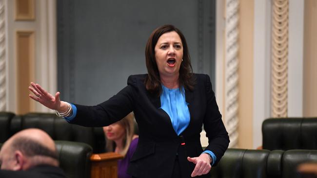 Queensland Premier Annastacia Palaszczuk. Picture: NCA NewsWire/Dan Peled