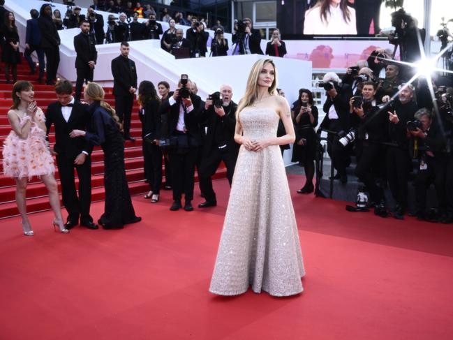 Angelina Jolie, pictured here in May, was the one to initiate the divorce. Picture: Getty Images