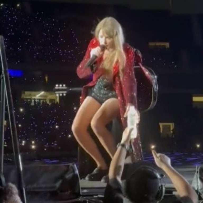 Fans in attendance complained Swift seemed to be the only person trying to deliver water to the crowd.