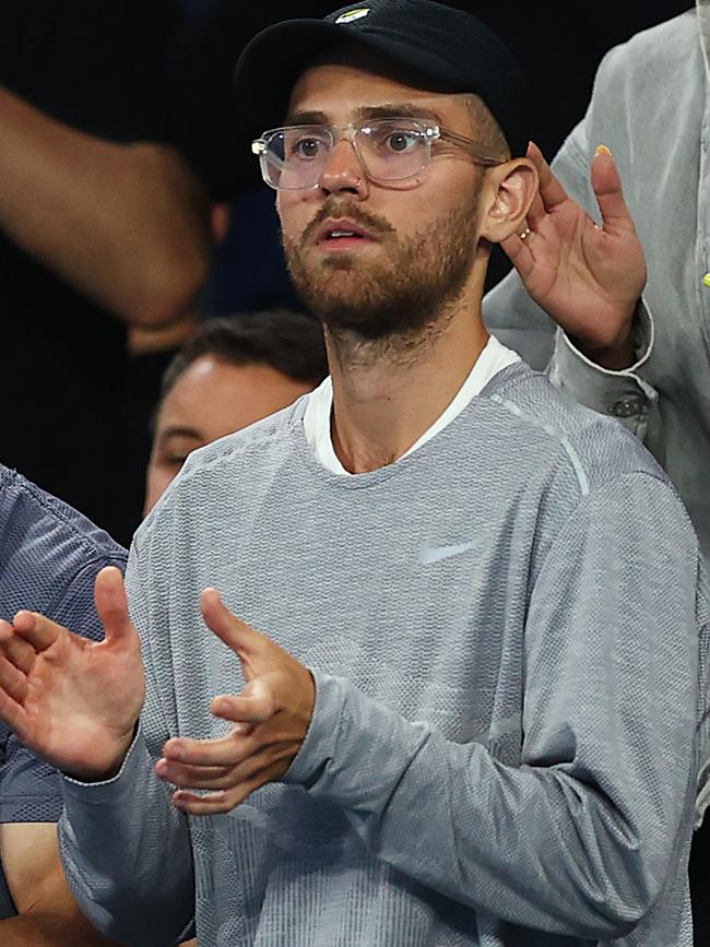 Strength and conditioning coach Ashcon Rezazadeh. Picture: Cameron Spencer/Getty