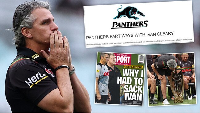 Ivan Cleary was sacked as Panthers coach on this day in 2015.