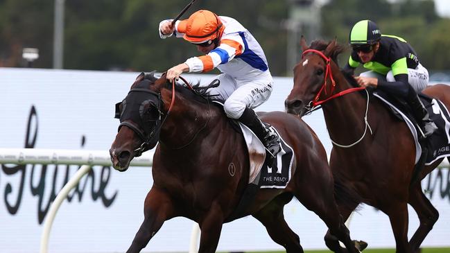 Trainer Tony McEvoy says Veight will likely struggle if the track is in the heavy range for Saturday’s Group 1 Doomben 10,000. Picture: Jeremy Ng/Getty Images