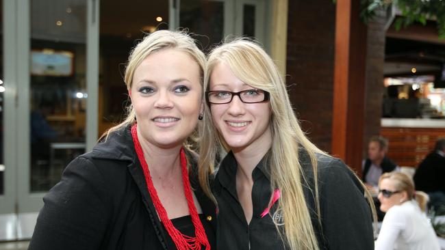 Kelly Bavin of Bardon and Kelsi Margerison.