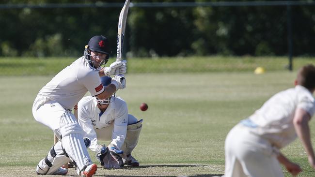 Michael Hill in action for Essendon. Picture: Valeriu Campan