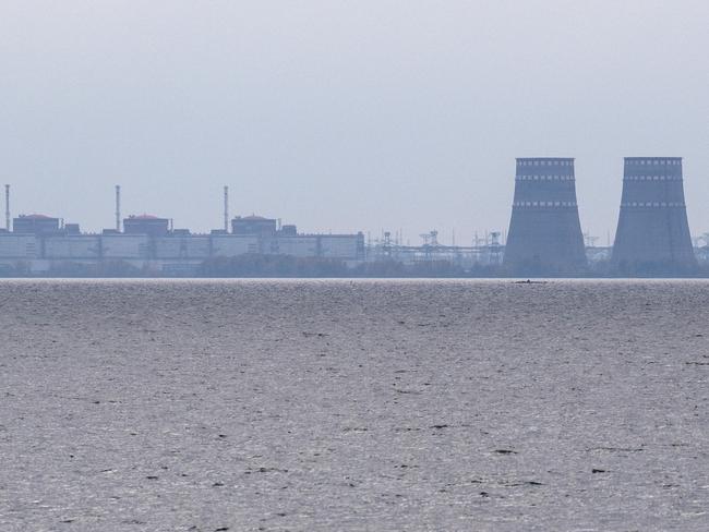 Zaporizhzhia Nuclear Power Plant, Europe's largest nuclear power station and currently held by Russian occupying forces. Picture: Getty Images