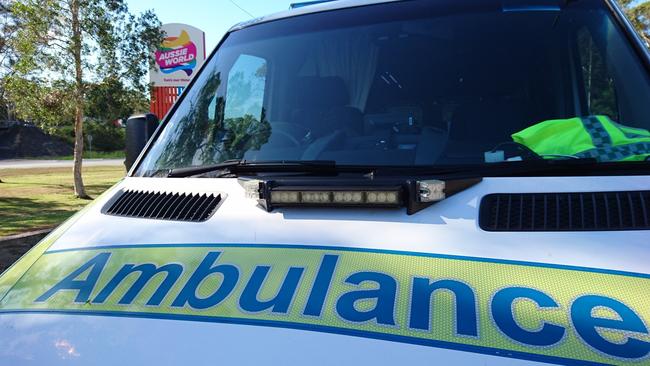 Paramedics transported two teens to Townsville University Hospital yesterday with head and leg injuries after they were involved in a traffic crash.