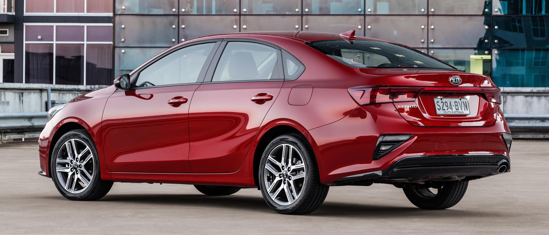 Not a rocket: The 2.0-litre engine is shared with the base Cerato