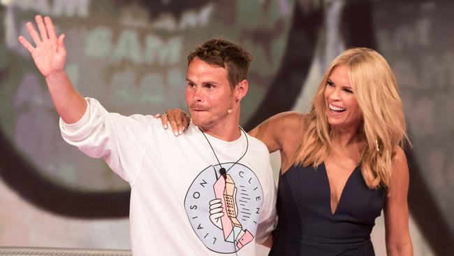 Hitting back ... Big Brother housemate Sam Bramham denies he was mean to David Hodis, who says he felt like a doormat at times. Picture: Supplied