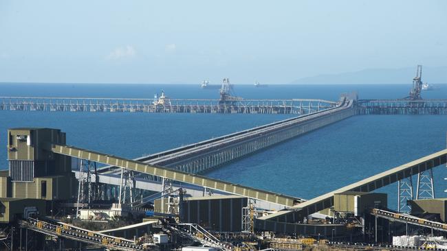 The DBCT is one of Queensland’s major metallurgical coal export facilities. Picture: Daryl Wright