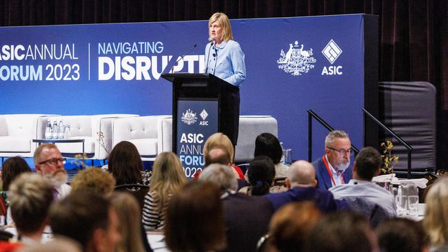 ASIC deputy chair Sarah Court. Picture: Aaron Francis