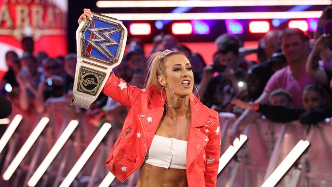 SmackDown Womens Champion Carmella. Photo Credit 2018 WWE, Inc