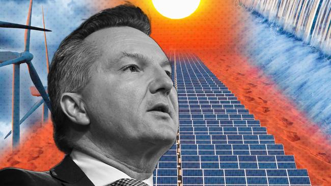 Chris Bowen says the Coalition’s nuclear plan pretends transmission lines aren’t required as MYEFO commits $1.2bn in extra funding for transmission and distribution projects.