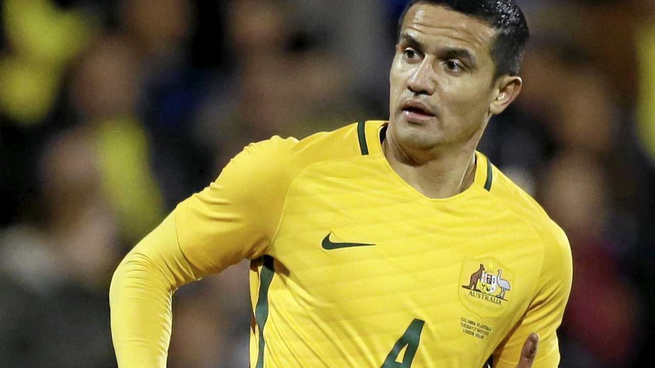 Aussie football great Tim Cahill could make a valuable contribution for the Socceroos at the World Cup. Picture: Tim Ireland