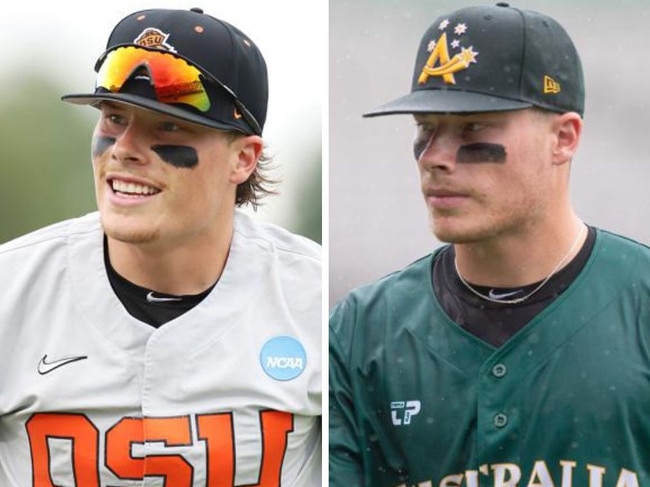 Australia's Travis Bazzana could go No. 1 in the MLB Draft.