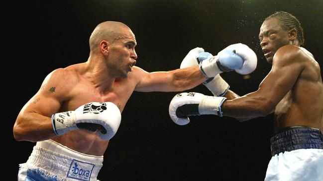 Anthony Mundine Antwun Echols in 2003.