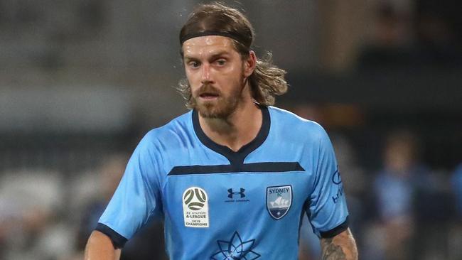 Luke Brattan is one of five Sydney FC players to make the team of the year. Picture: Getty Images