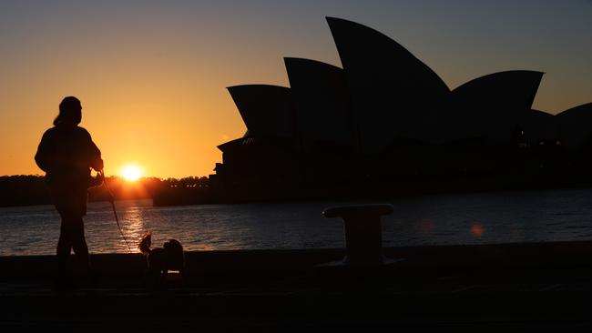 Sydney remains in lockdown as Covid numbers remain stubbornly high. Picture: NCA NewsWire / Damian Shaw