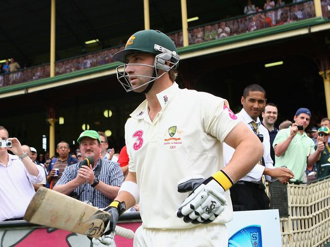 Phillip Hughes at Sydney Cricket Ground on January 3, 2010. Photo: Ryan Pierse/Getty Images