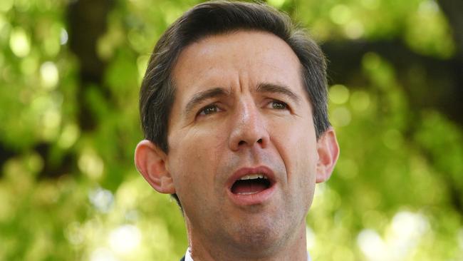 Education Minister Simon Birmingham. Picture: AAP