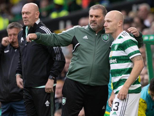 Postecoglou is confident Mooy will be ready to go for the World Cup. Picture: Craig Williamson/SNS Group via Getty Images