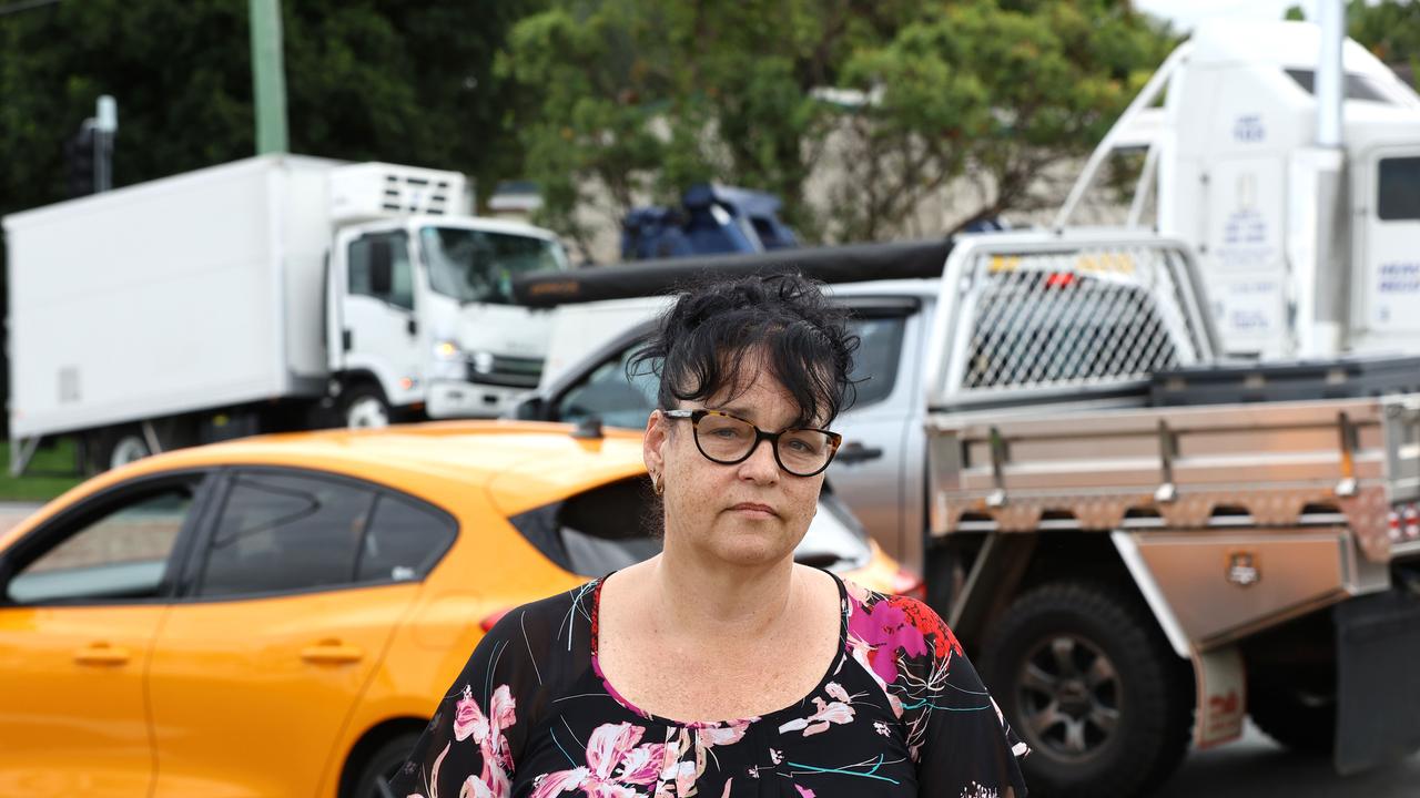 Lorraine Eagers saw the accident on her way to work. Picture: David Clark