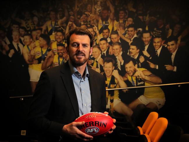 29/08/2019: Richmond AFL club CEO, Brendon Gale,  at the Tigers Punt Road Oval headquarters. Stuart McEvoy/The Australian.