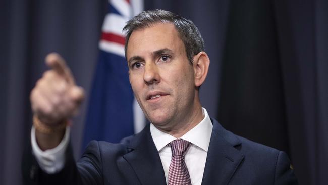 CANBERRA, AUSTRALIA - NewsWire Photos AUGUST 31, 2022: Treasurer Jim Chalmers spoke to media during a press conference at Parliament House in Canberra. NCA NewsWire / Gary Ramage