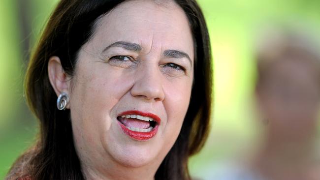 Premier Annastacia Palaszczuk says she’s extremely concerned over a COVID outbreak in Papua New Guinea. Picture: John Gass