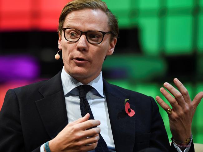Cambridge Analytica's chief executive officer Alexander Nix. Picture: AFP