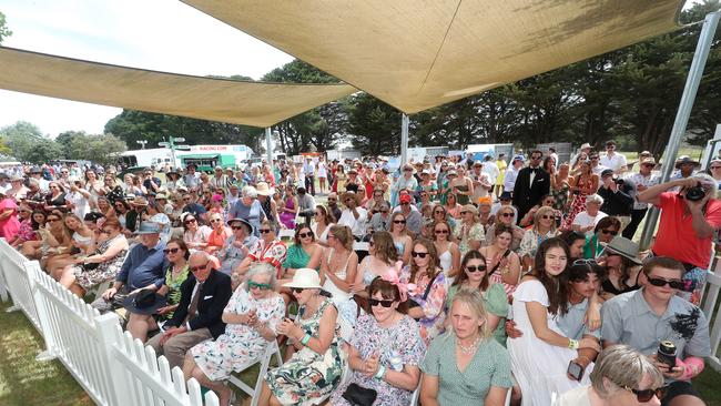 Part of the 7000-plus crowd at the Dunkeld Cup.