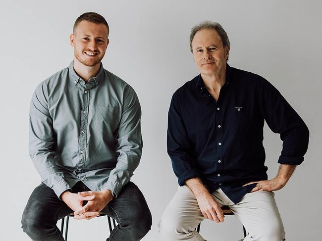 Newcastle filmmaker Jye Currie from Green Frog Productions and mental health advocate Craig Hamilton have teamed up to produce groundbreaking documentary 'The Promise' shedding light on suicide prevention and mental health. Picture: Supplied.