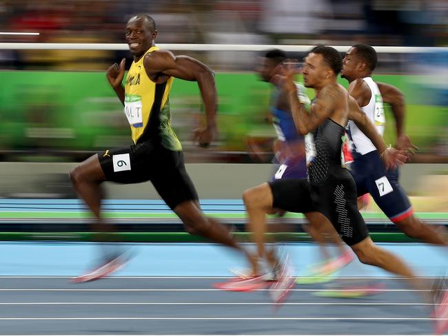 Getty Images Year in Focus 2016: Usain Bolt of Jamaica competes in the Men's 100 meter semifinal on Day 9 of the Rio 2016 Olympic Games at the Olympic Stadium on August 14, 2016 in Rio de Janeiro, Brazil. Photo by Cameron Spencer/Getty Images