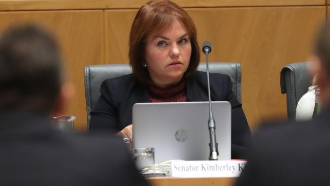 Senator Kimberley Kitching co-founded a bipartisan group called the Parliamentary Friends of Democracy, a group set up to debate ways to reinforce and defend Australia’s robust democracy. Picture: Kym Smith