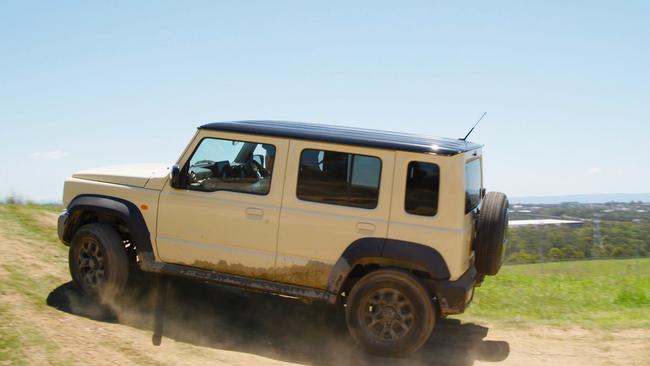 The Suzuki Jimny XL is more than competent off-road.