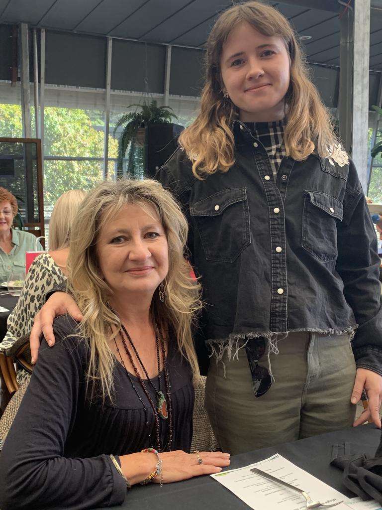 Sharon Tomasin and Chela Sweeney enjoy a lovely mother and daughter day out.