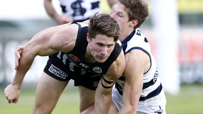 Steve Summerton during his time with Port Adelaide. Picture Sarah Reed