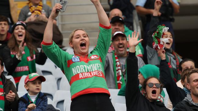 South Sydney have nearly 30,000 members as Peter V’landys seeks to rewards clubs’ loyal fans Picture: David Swift.