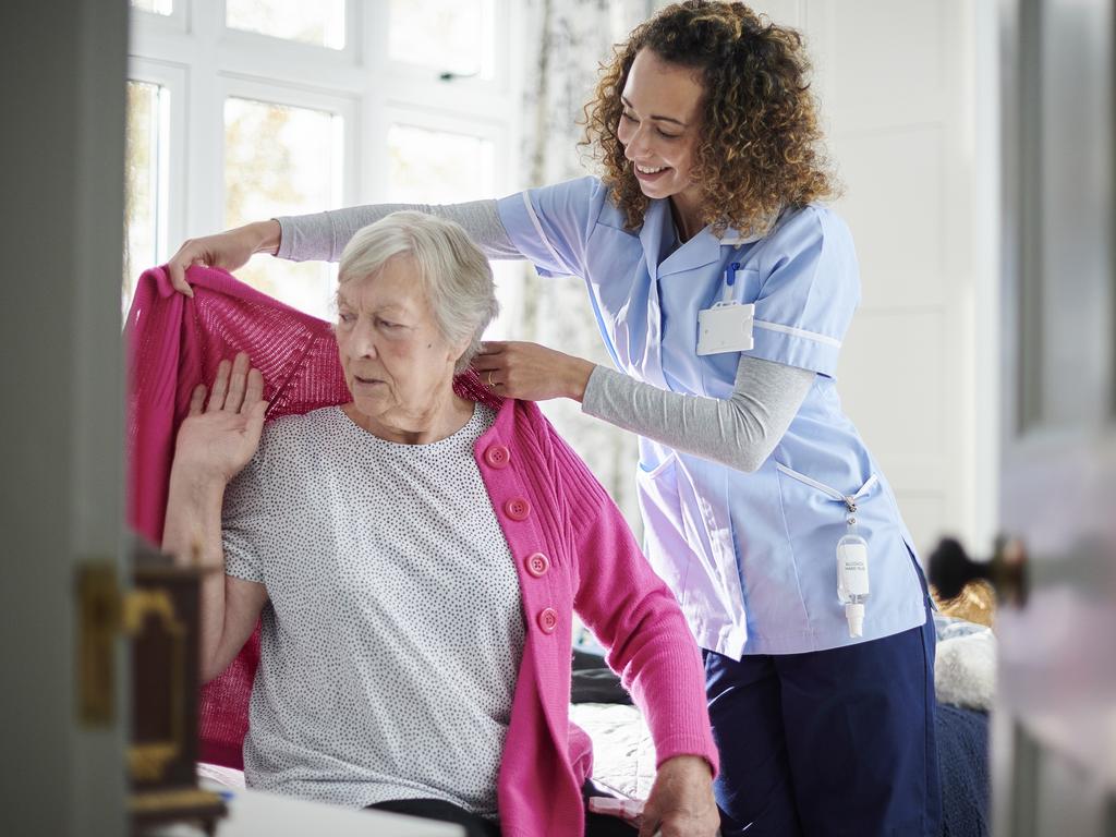 Aged care staff are “burnt out and emotionally stressed”. Picture: istock