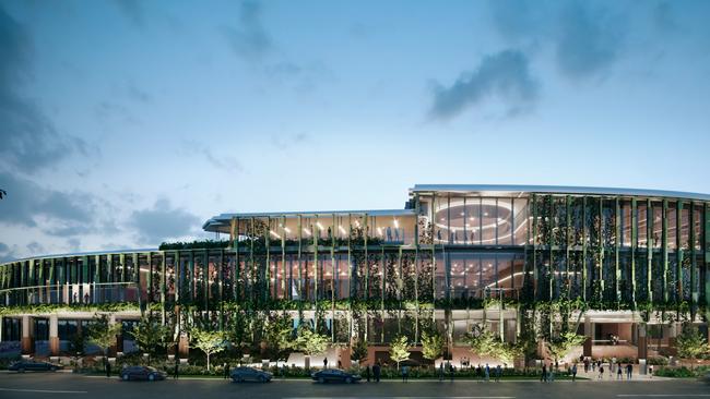 The stunning design of the $176 million Cairns Convention Centre expansion and upgrade. PICTURE: SUPPLIED