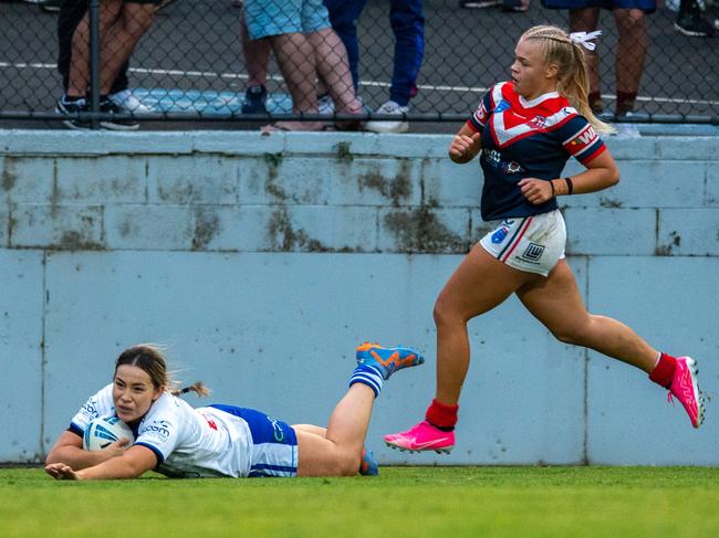 Abby Aros has excelled for Canterbury in Tarsha Gale Cup this season. Picture: Thomas Lisson