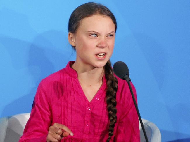 ‘How dare you?’... Thunberg thunders at UN Climate Summit leaders. Picture: AP